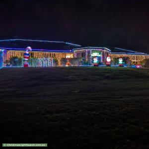 Christmas Light display at  Glover Circuit, New Beith