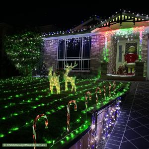 Christmas Light display at 6 Jirramba Court, Glenmore Park