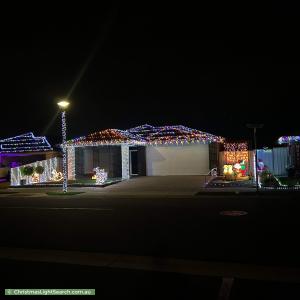 Christmas Light display at 15 Drupe Street, Munno Para West