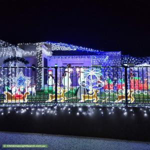 Christmas Light display at 18 Remembrance Drive, Baldivis