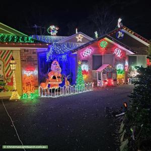 Christmas Light display at 127 Cross Street, Deception Bay