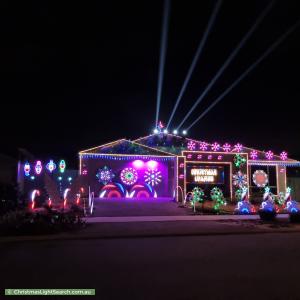 Christmas Light display at 8 Malleefowl Way, Alkimos