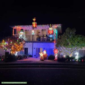 Christmas Light display at 4 Westley Court, Mount Barker