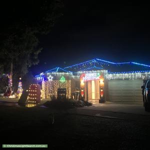 Christmas Light display at 115 Roulston Way, Wallan