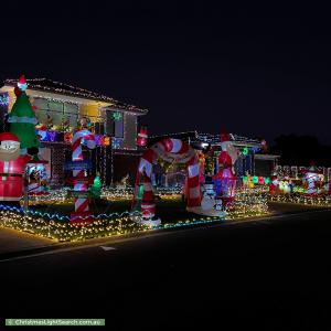 Christmas Light display at 4 Florence Street, Mount Martha