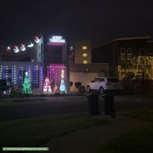 Christmas Light display at  Chelsworth Place, Caroline Springs