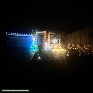 Christmas Light display at 23 Cascade Way, Pakenham