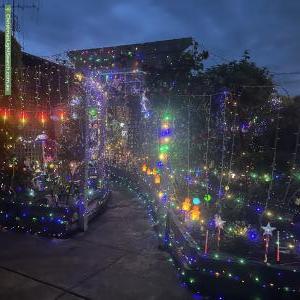 Christmas Light display at 3 Meehan Close, Karabar