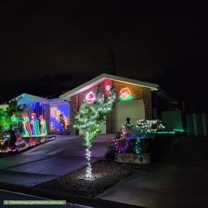 Christmas Light display at 3 Cashion Court, Dunlop