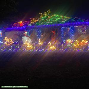 Christmas Light display at  Sports Avenue, Kilmore