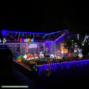 Christmas Light display at  Heather Grove, Ringwood