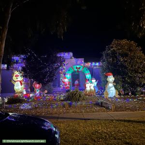 Christmas Light display at 46 Laurimar Boulevard, Doreen