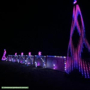 Christmas Light display at 59 Craigslea Drive, Caboolture