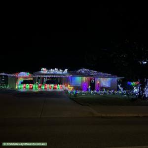 Christmas Light display at 91 Tijuana Road, Brookdale