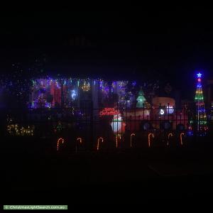 Christmas Light display at  Wright Street, Ferryden Park