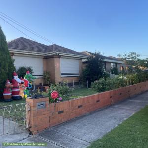 Christmas Light display at  Chandler Street, Sunshine West