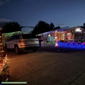 Christmas Light display at 59 Myles Connell Crescent, Gordon