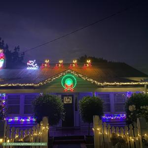 Christmas Light display at 64 McCulloch Street, Nunawading