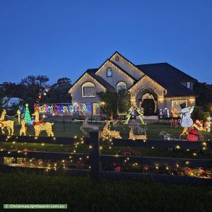 Christmas Light display at 26 Plenty Views Boulevard, Plenty