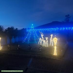 Christmas Light display at  Petrel Close, Seaford Rise