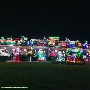 Christmas Light display at 15 Cavalier Parade, Bomaderry