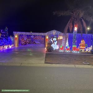 Christmas Light display at 27 Haven Street, Harrison