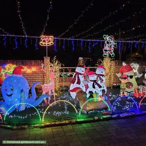 Christmas Light display at 836 Rochedale Road, Rochedale South