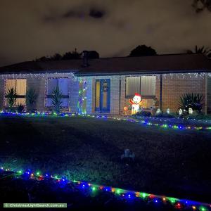 Christmas Light display at 14 Ipari Terrace, Morphett Vale