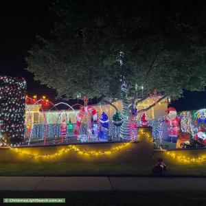 Christmas Light display at 29 Grandview Grove, Seaforth