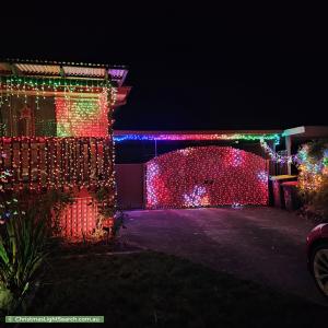 Christmas Light display at 77 Dixon Drive, Duffy