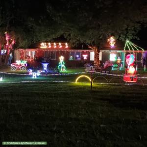 Christmas Light display at 32 Collison Road, Cranbourne East