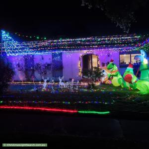 Christmas Light display at 32 Landstrom Quadrant, Kilsyth