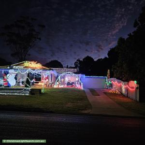 Christmas Light display at 20 Summerford Road, Aberfoyle Park