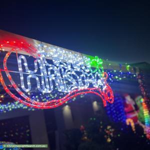 Christmas Light display at 62 Spirit Boulevard, Cranbourne East