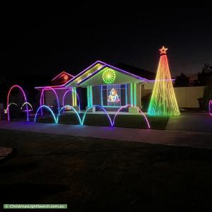 Christmas Light display at 71 Bandicoot Boulevard, Junction Village