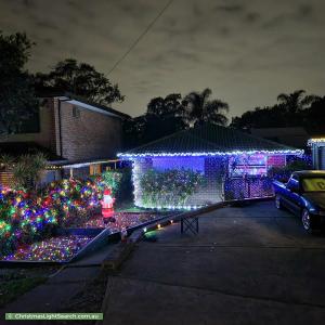 Christmas Light display at 22 Chestnut Crescent, Bidwill