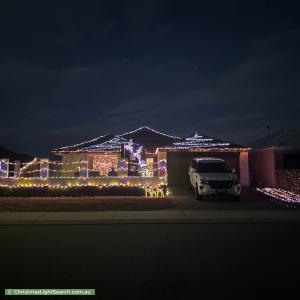 Christmas Light display at 41 Karon Vista, Halls Head