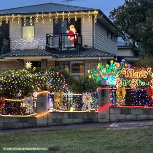 Christmas Light display at 84 Strathallan Road, Macleod