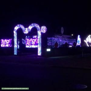 Christmas Light display at 13 Finch Road, Murray Bridge