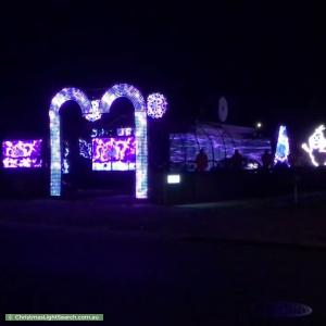 Christmas Light display at 126 Old Princes Highway, Murray Bridge East