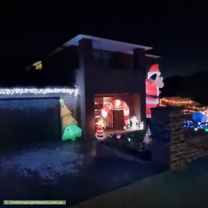 Christmas Light display at 26 Lawson Street, Oakleigh East
