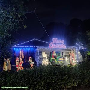 Christmas Light display at 4 Berkley Road, Ringwood