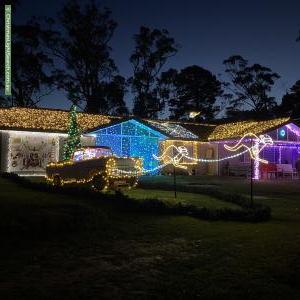 Christmas Light display at  Inkerman Road, Balaclava