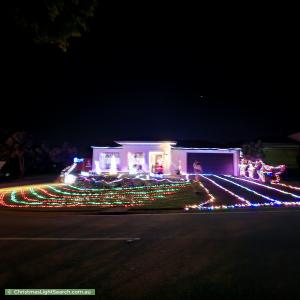 Christmas Light display at 24 Marthas Ridge Drive, Mount Martha