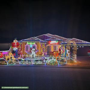 Christmas Light display at 8 Merrigig Way, Pearsall