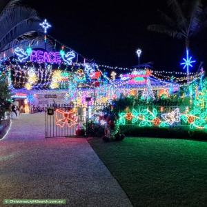 Christmas Light display at 26 Cockatiel Court, Deception Bay