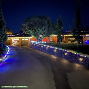 Christmas Light display at 12 Sheehan Street, Pearce