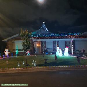 Christmas Light display at  Boves Court, Paralowie