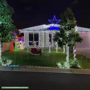 Christmas Light display at 34 Fig Tree Circuit, Bahrs Scrub