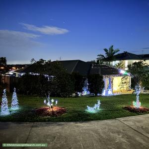 Christmas Light display at 20 Gresswell Crescent, Upper Coomera
